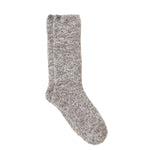 Barefoot Dreams - CozyChic -Charcoal/White  Heathered Socks available at Be Charmed