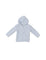 Barefoot Dreams - CozyChic Infant Hoodie in blue available at Be Charmed