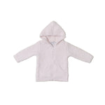 Barefoot Dreams - CozyChic Infant Hoodie in pink available at Be Charmed