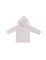 Barefoot Dreams - CozyChic Infant Hoodie in pink available at Be Charmed