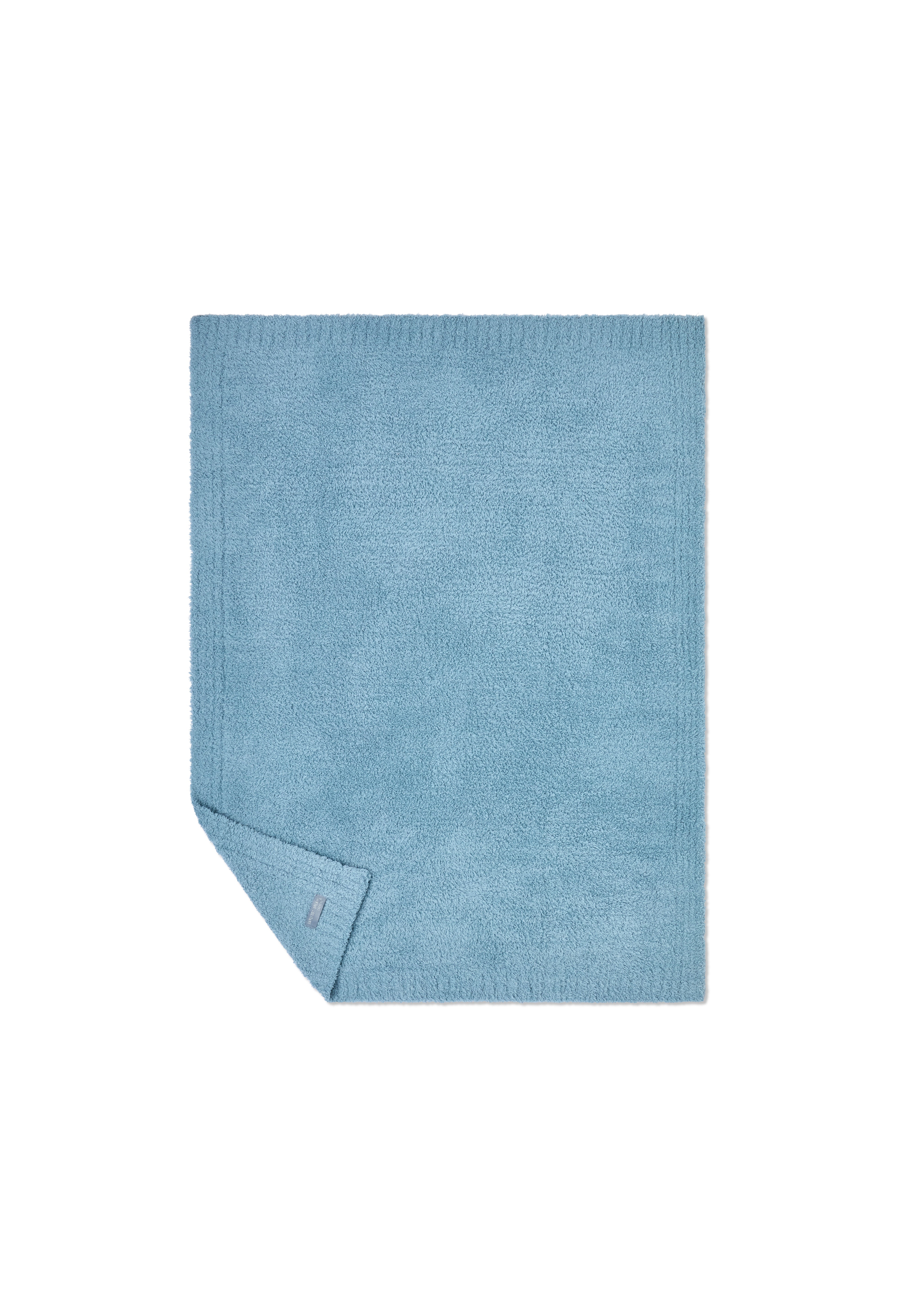 Barefoot Dreams - CozyChic Stroller Blanket in chambray available at Be Charmed