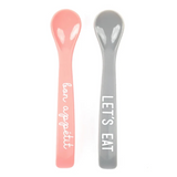 Bella Tunno - Let's Eat Bon Appetit Spoon Set available at Be Charmed