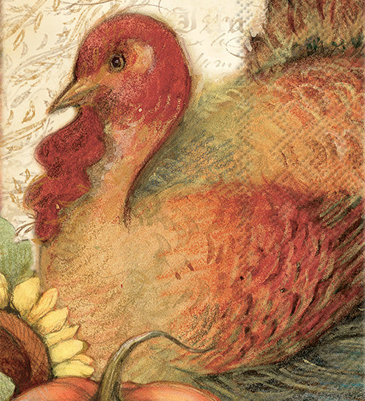 Boston International - Fall Guest Towel in Filigree Turkey available at Be Charmed