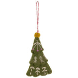 Christmas Tree Boston International felt ornament  available at Be Charmed