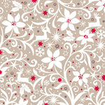 Boston International holiday cocktail napkins in golden christmas; featuring festive seasonal patterns available at Be Charmed
