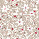 Boston International holiday cocktail napkins in golden christmas; featuring festive seasonal patterns available at Be Charmed