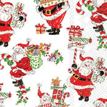 Boston International Holiday Guest Towel  in holly jolly; featuring a festive seasonal patterned paper hand towel available at Be Charmed