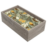Boston International - Wood Grain Guest Caddy - Grey available at Be Charmed