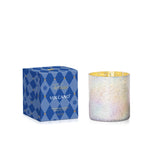 Capri Blue Volcano Boxed Tumbler Artisan Winter Bazaar featuring a festive seasonal patterned glass jar candle available at Be Charmed