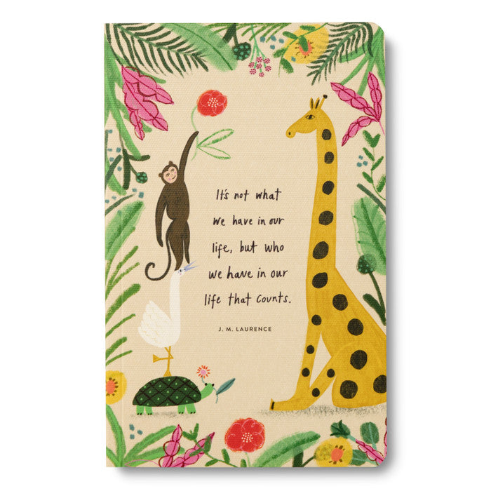 Compendium Write Now Journal It's Not What We Have in our Life available at Be Charmed