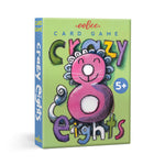 eeBoo Crazy Eights card game, colorful illustrated deck of cards available at Be Charmed
