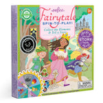 eeBoo Fairytale Spinner Game, colorful board game featuring whimsical fairy tale illustrations available at Be Charmed