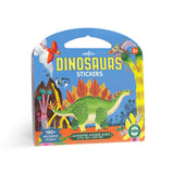 eeBoo sticker book, colorful book featuring whimsical dinosaur illustrated stickers available at Be Charmed