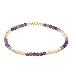 enewton -Amethyst Blissful Pattern 2.5mm Bead Bracelet available at Be Charmed