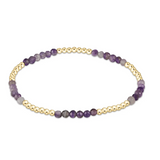 enewton -Amethyst Blissful Pattern 2.5mm Bead Bracelet available at Be Charmed