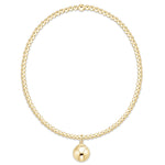 enewton - Classic Gold 2mm Bracelet 8mm Classic Gold Charm available at Be Charmed