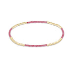 Pink Champagne enewton Hope Blissful Bracelet featuring signature gold-filled beads available at Be Charmed
