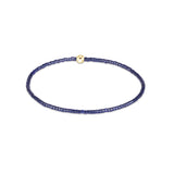 Navy enewton Hope Classic Bracelet featuring signature gold-filled beads available at Be Charmed