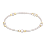 Milkshake enewton Hope Purpose Pearl Bracelet featuring gold-filled beads and freshwater pearls available at Be Charmed