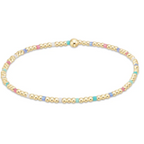enewton - Hot Mess Spring/Summer 2025 Hope Sincerity Pattern 2mm Bead Bracelet available at Be Charmed