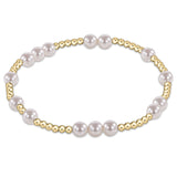 enewton -  5 mm Hope Unwritten Pearl Bracelet available at Be Charmed