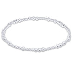 enewton 3 mm Hope Unwritten Sterling Bracelet featuring stacked sterling silver beads available at Be Charmed