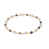 enewton - Amethyst Pearl Sincerity Pattern 4mm Bead Bracelet available at Be Charmed