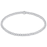 enewton - Signature Cross Small 2mm Sterling Bracelet available at Be Charmed