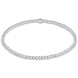enewton - Signature Cross Small 2mm Sterling Bracelet available at Be Charmed