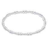 enewton 3 mm Together Sterling Bracelet featuring interlocking silver beads available at Be Charmed
