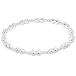 enewton 4 mmTogether Sterling Bracelet featuring interlocking silver beads available at Be Charmed