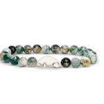Fahlo Seagrass Green Dolphin Odyssey Bracelet available at Be Charmed