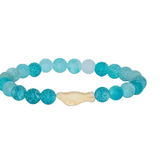 Fahlo Aqua Blue Seal Glide Bracelet available at Be Charmed