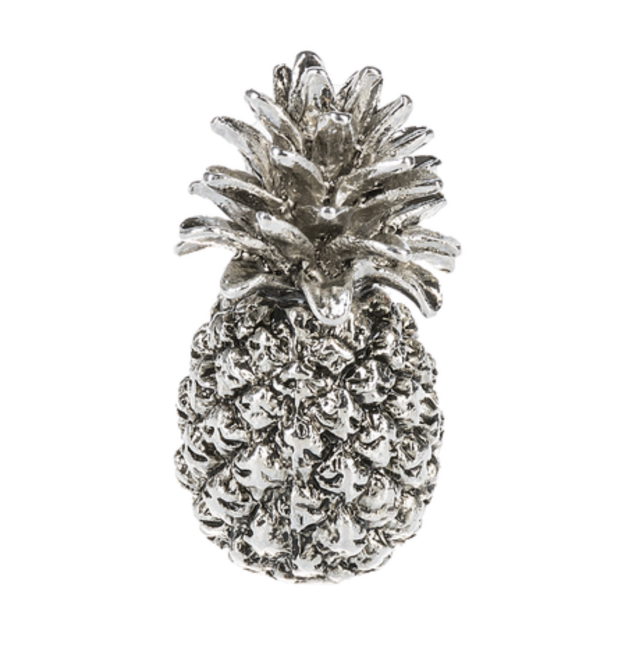 Ganz The Pineapple Tradition charm, detailed gold-tone metal pineapple pocket token available at Be Charmed
