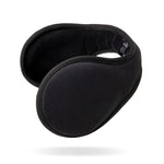 Man wearing Britt's Knits Thermal Tech Pro Earmuffs featuring advanced thermal winter earmuffs, available at Be Charmed