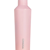 Pink Corkcicle 16 oz Canteen stainless steel insulated water bottle, available at Be Charmed
