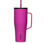 Berry Punch Corkcicle 30 oz Cold Cup XL stainless steel insulated travel cup with straw lid, available at Be Charmed