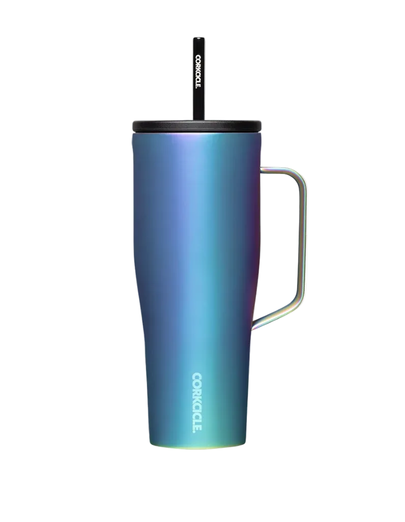 Dragonfly Corkcicle 30 oz Cold Cup XL stainless steel insulated travel cup with straw lid, available at Be Charmed