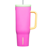 Sunglass Tan  Corkcicle 40 oz Cruiser stainless steel insulated travel mug with handle, available at Be Charmed