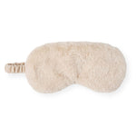 Ivory Hello Mello Cuddlers Heated Eye Mask featuring a soft heated eye mask for relaxation, available at Be Charmed