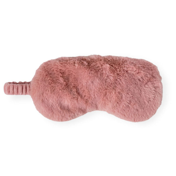 Lilac Hello Mello Cuddlers Heated Eye Mask featuring a soft heated eye mask for relaxation, available at Be Charmed