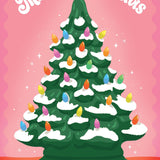 Pictura Merry Christmas card featuring a classic holiday greeting design, available at Be Charmed
