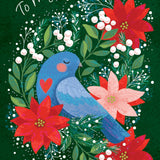 Pictura Christmas Card - To My Beautiful Wife featuring a festive holiday greeting card design, available at Be Charmed