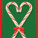 Pictura Christmas Card - To the One I Love featuring candy cane making a heart, available at Be Charmed