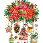 Pictura Christmas Card - To the Sweetest Grandmother featuring a festive holiday greeting card design, available at Be Charmed