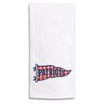 Rustic Marlin Patriots Banner tea towel featuring a team banner graphic, available at Be Charmed