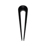 Teleties French hair pin in jet black, available at Be Charmed