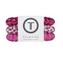 Large Teleties hair ties Merlot After Midnight featuring a deep burgundy spiral design, available at Be Charmed
