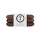 Small eleties Morning Brew hair ties featuring a warm neutral spiral design, available at Be Charmed