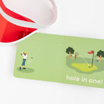 Inside of Left Hand Book House Golf Baby Board Book available at Be Charmed